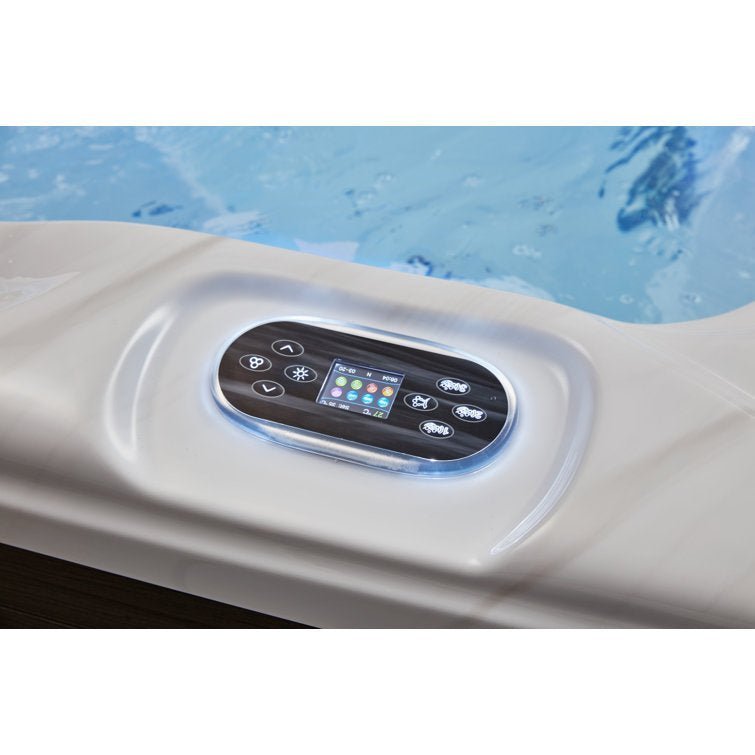 Danika 5-person 68-jet Tub With Bluetooth In Gray