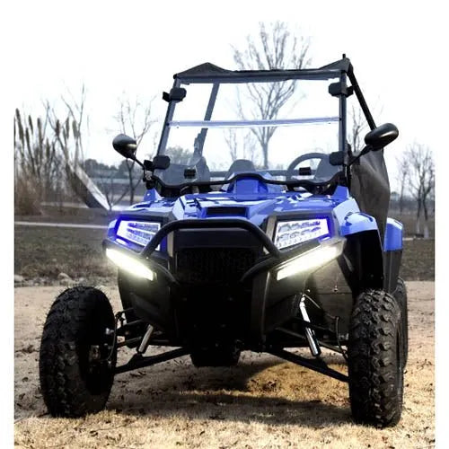 200cc Highlander Fuel Injected Recreational Off-Road – 11 HP EFI Engine, Fully Loaded, 2-Seater – Blue