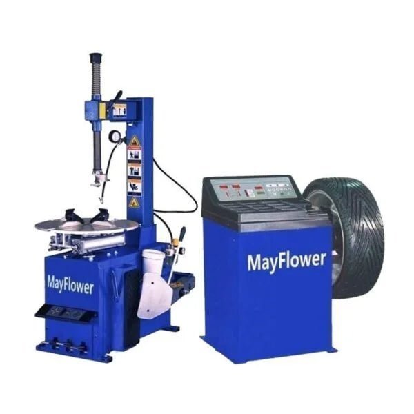 1.5 HP Tire Changer Machine Balancer Rim Clamp Combo 560 680 (New)