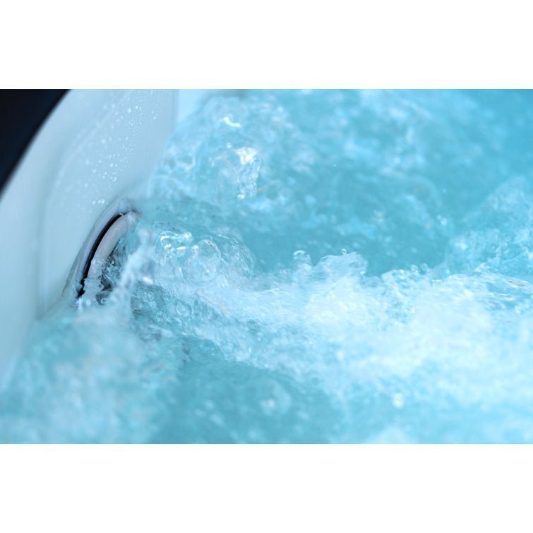 Mspa, Carlton, Muse Series, Self-Inflatable Tub & Spa, Hydromessage Jets & Air Bubble System, Round – 4 Persons