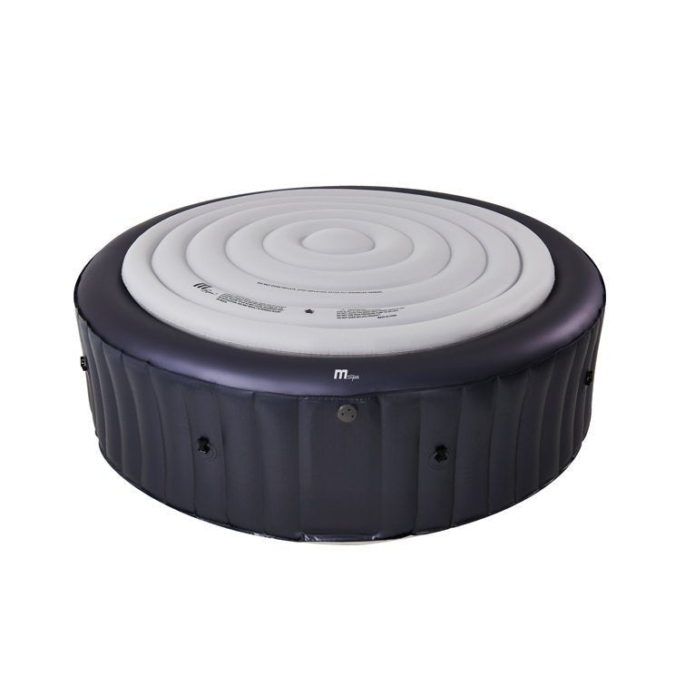 Mspa, Carlton, Muse Series, Self-Inflatable Tub & Spa, Hydromessage Jets & Air Bubble System, Round – 4 Persons