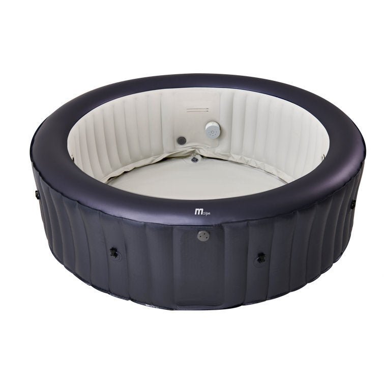 Mspa, Carlton, Muse Series, Self-Inflatable Tub & Spa, Hydromessage Jets & Air Bubble System, Round – 4 Persons