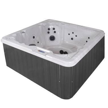 Punta Cana 6-Person 40-Jet Tub with LED Light and Ozonator