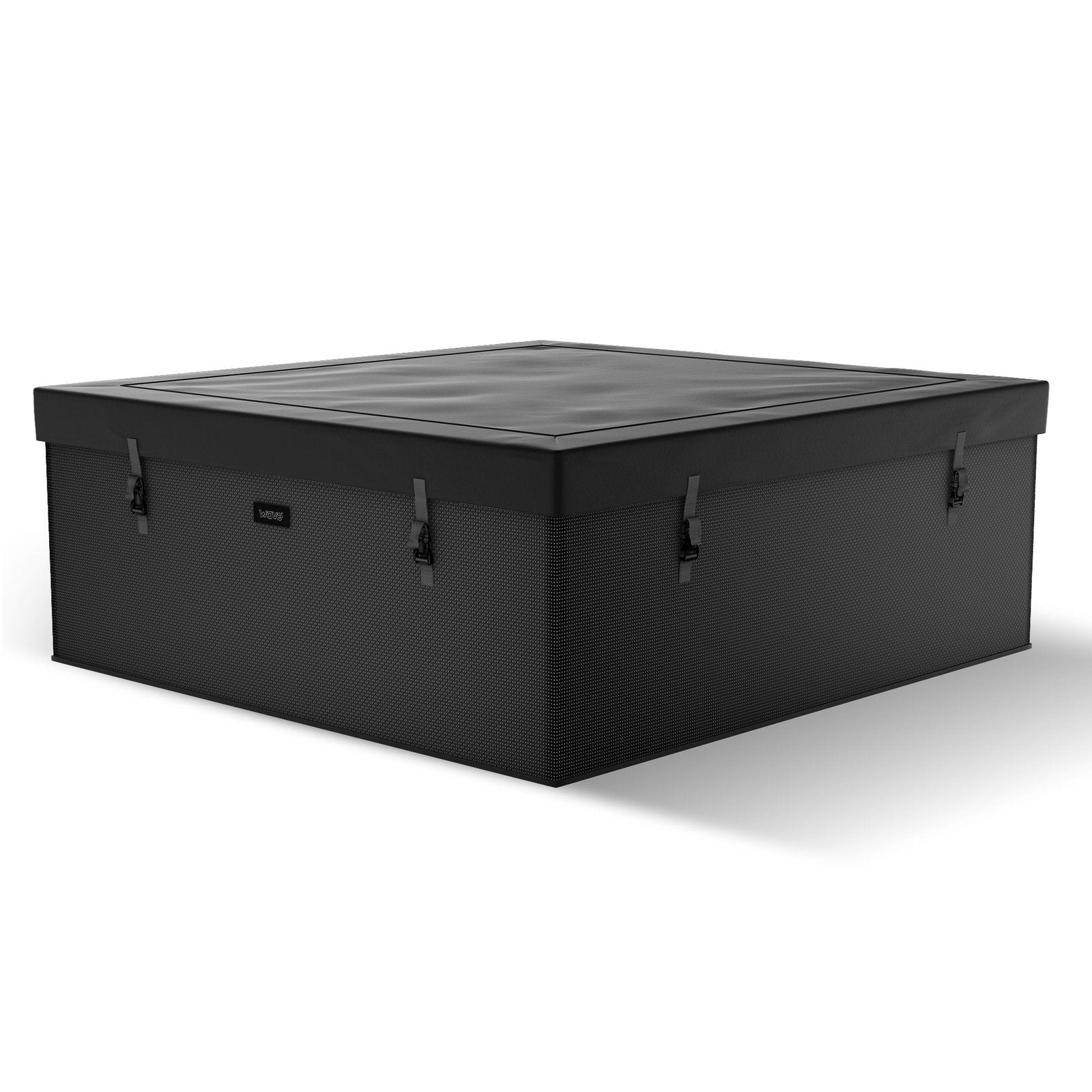 Wave Garda | 4-Person Eco Foam Tub | Integrated Heater | Charcoal Black