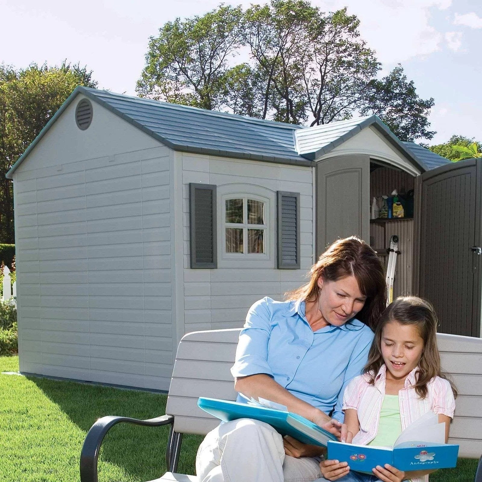 Lifetime Garden Shed – 15 ft. x 8 ft.