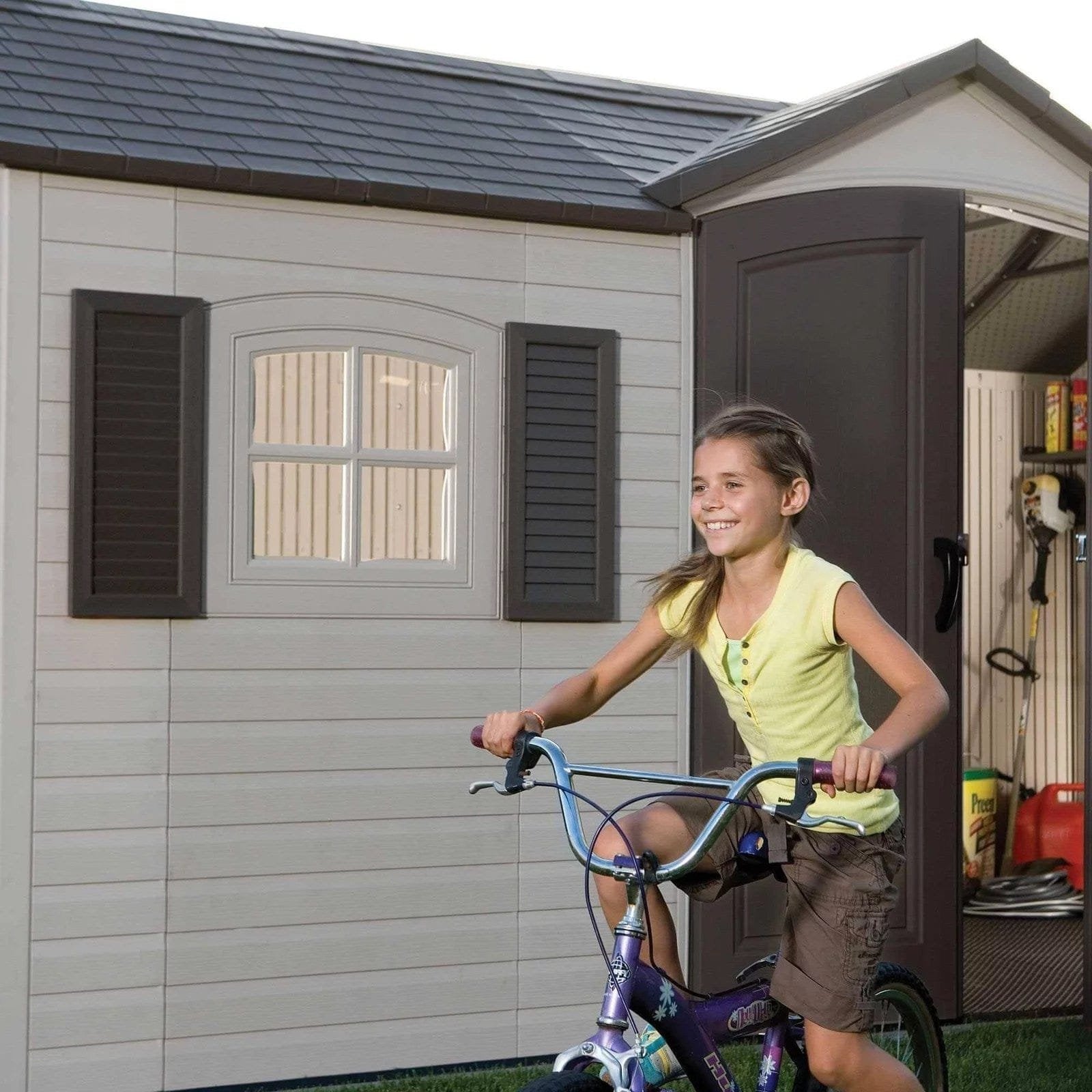 Lifetime Garden Shed – 15 ft. x 8 ft.
