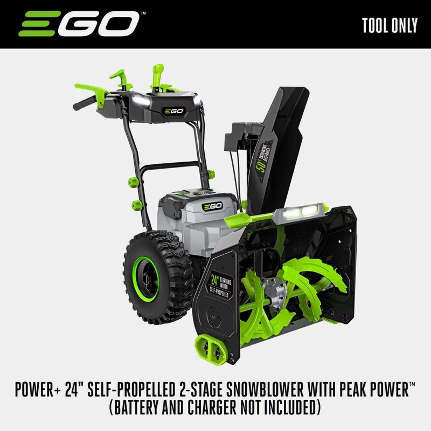 EGO Power+ 24" Self Propelled 2-Stages Snow Blower SNT2400